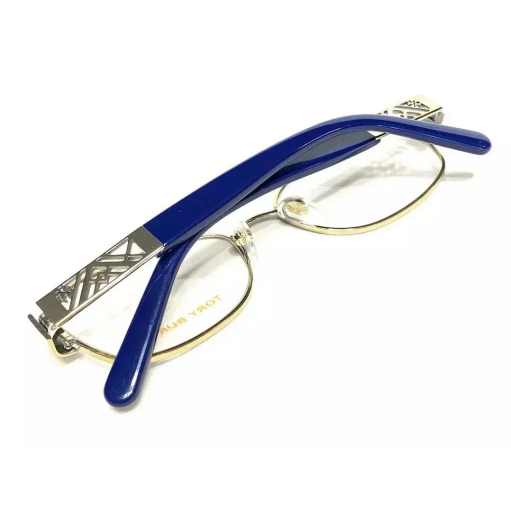 Tory Burch Women's Eyeglasses TY1043-3058 Blue Gold 52-17-135
